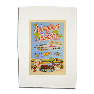 TEA TOWEL Adventures In Paradise PaddoTH Thumbnail