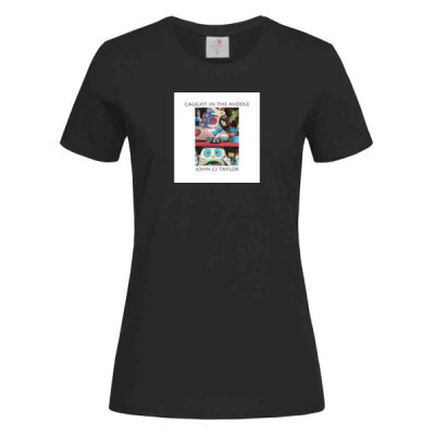 CAUGHT IN THE MIDDLE - ALBUM ART - Stedman Ladies Classic Tee Thumbnail